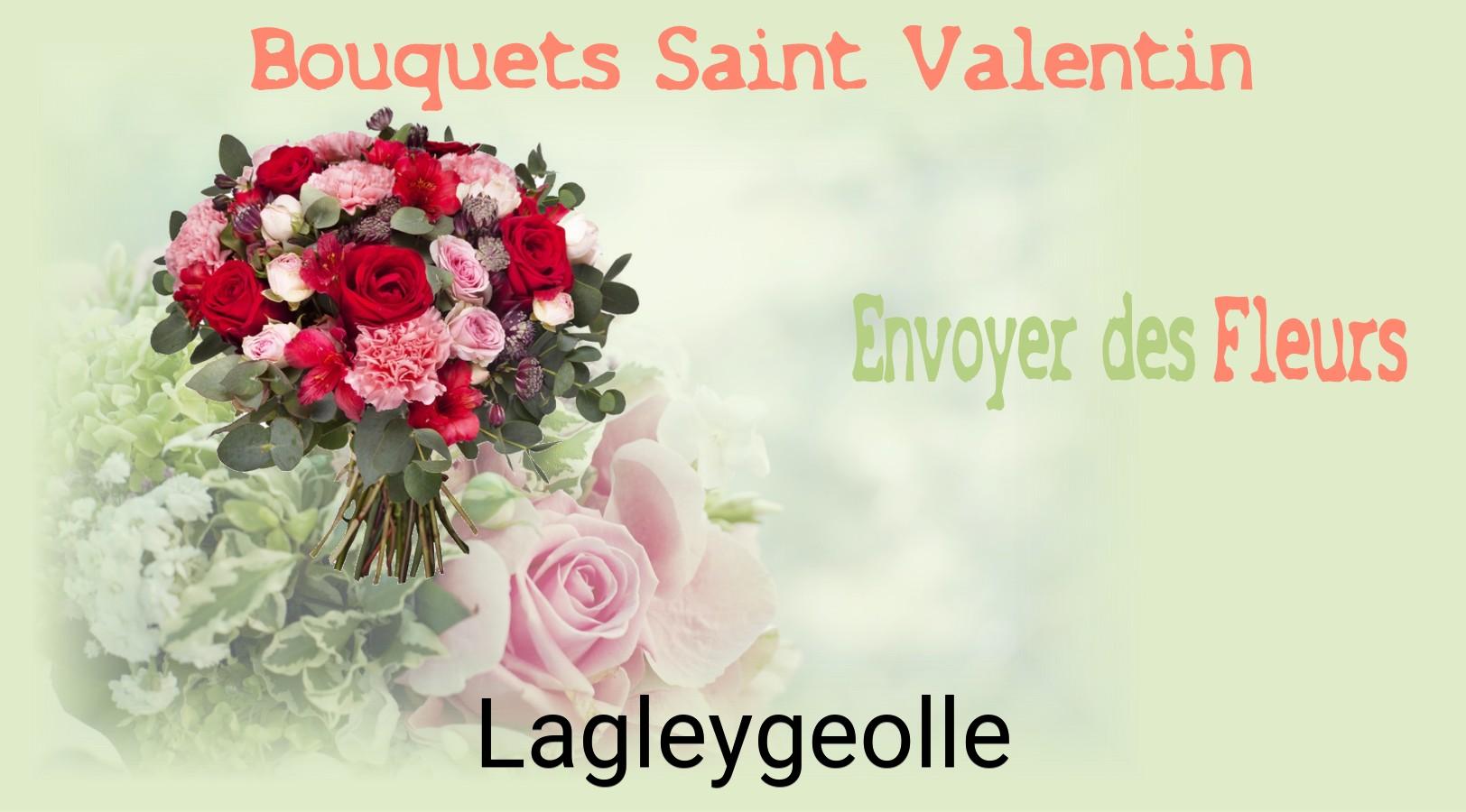 Roses de Saint-Valentin livrées à Lagleygeolle